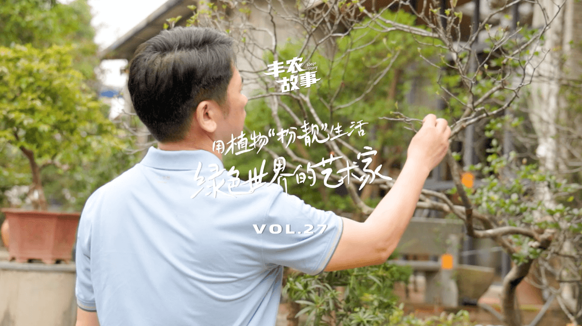 17年，他用一草一木去点亮了一个个家。